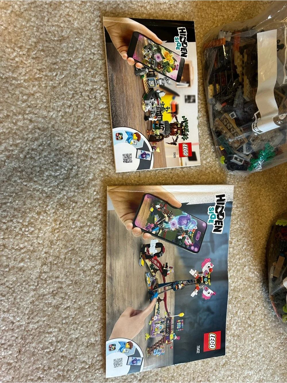 LEGO brand 2 sets of Hidden Side series
